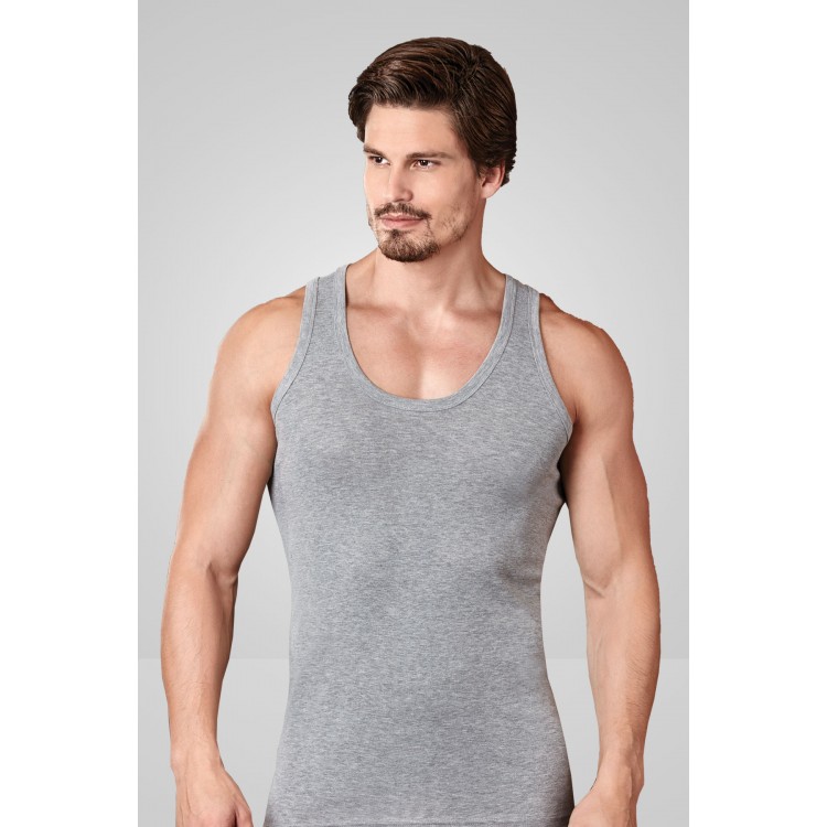 BERRAK 1016,56 (XL) RİBANA ERKEK RENKLİ SPOR ATLET (TEKLİ)