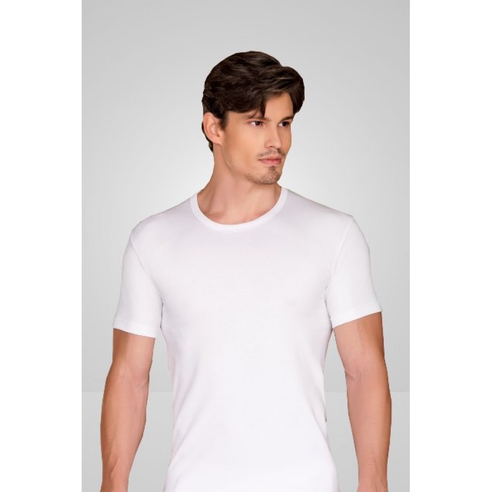 BERRAK 1002,56 (XL) ERKEK BİSİKLET YAKA FANİLA (TEKLİ)