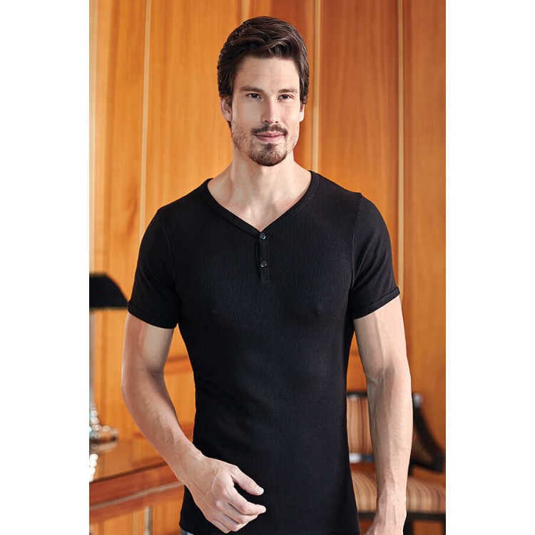 BERRAK 1045 ERKEK KAŞKORSE T-SHIRT (TEKLİ)