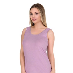 BERRAK 2015,M KADIN RİBANA RENKLİ KALIN ASKILI ATLET (TEKLİ)