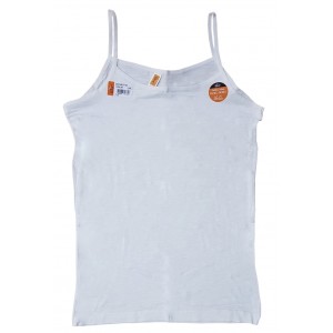 İLKE I227,38,40,B KADIN FLAMLI BEYAZ İP ASKILI ATLET (6 LI PAKET)