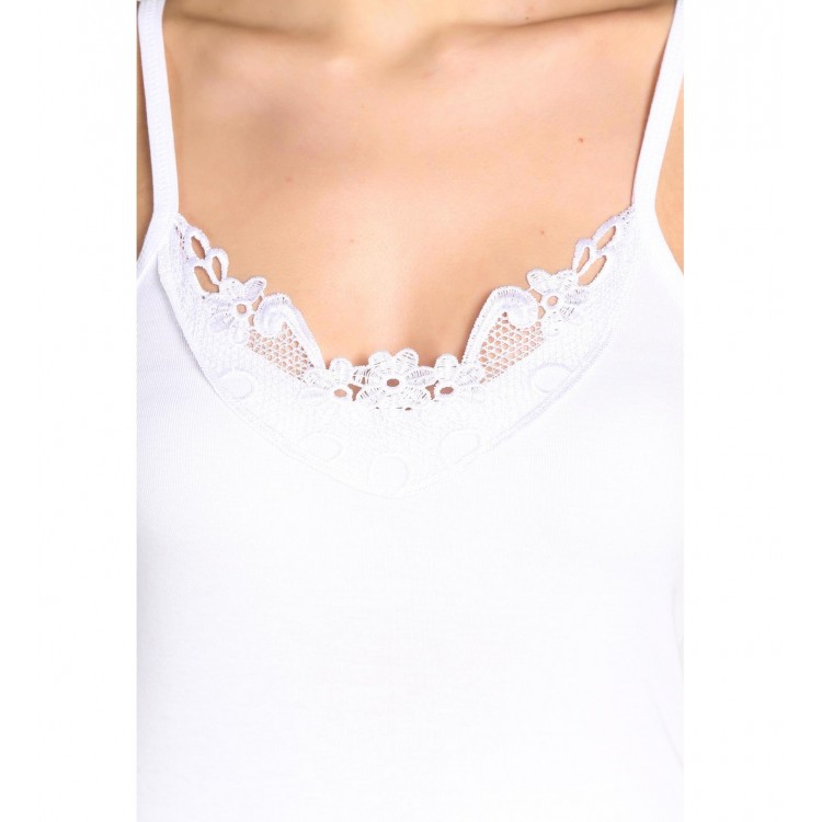 SEHER 0013 KADIN İP ASKILI GÜPÜRLÜ ATLET NO:7 (12 Lİ PAKET)