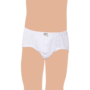 SEHER 0037 ERKEK ÇOCUK GARSON BEYAZ SLİP (12 Lİ PAKET)