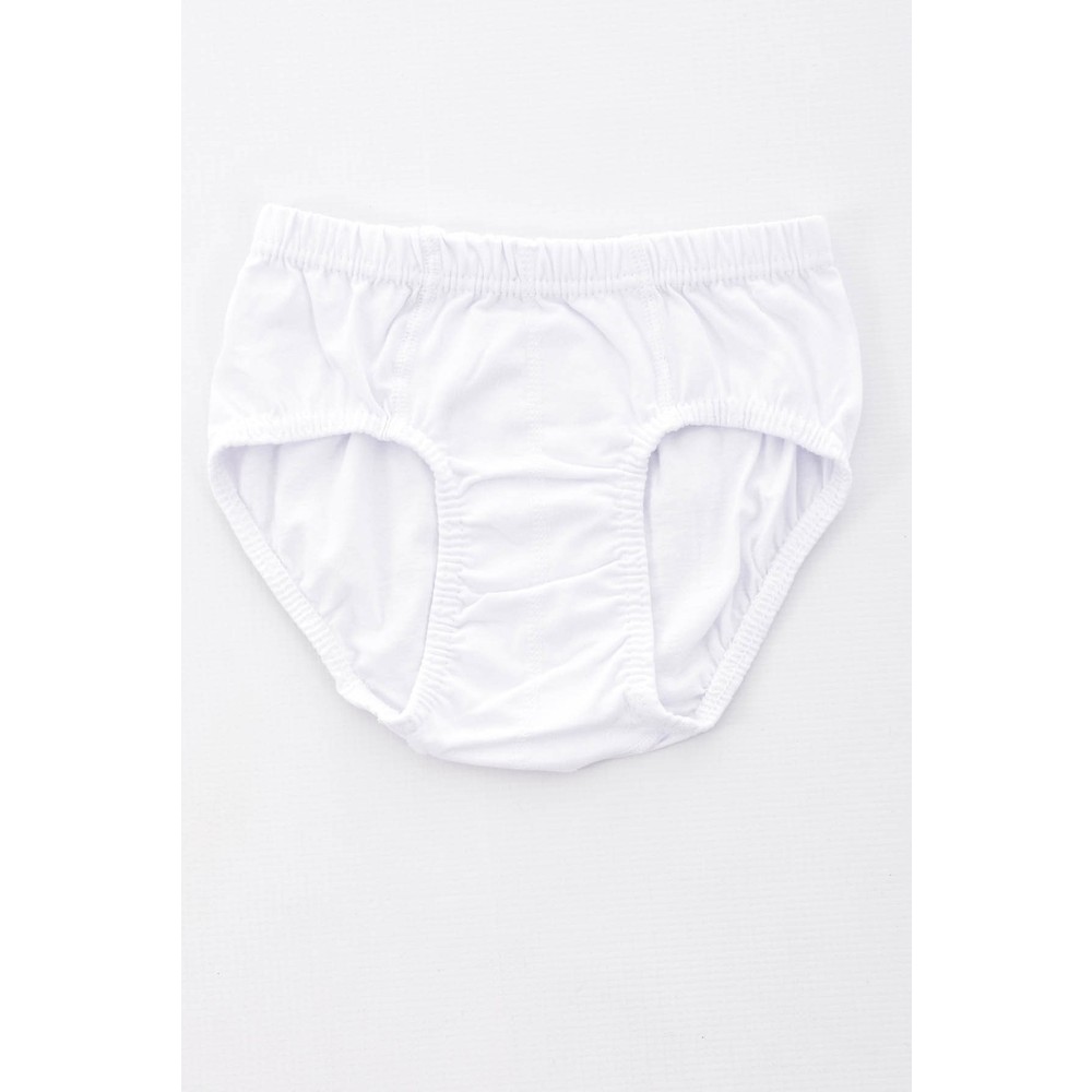SEHER 0037 ERKEK ÇOCUK GARSON BEYAZ SLİP (12 Lİ PAKET)
