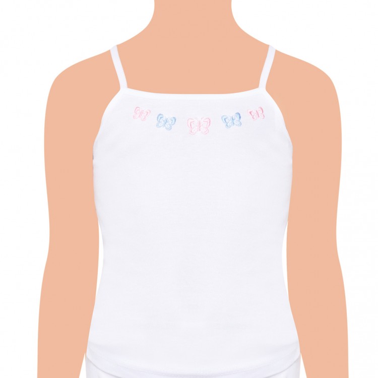 TUTKU 0165 ÇOCUK YILDIZLI İP ASKILI ATLET NO:1 (6 LI PAKET)