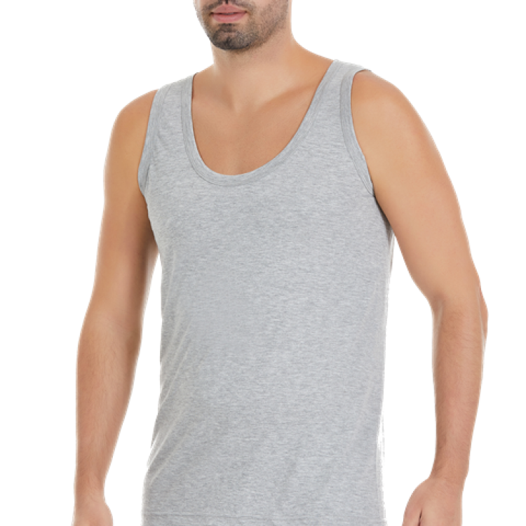 YILDIZ Y136 ERKEK GRİ SÜPREM ASKILI ATLET