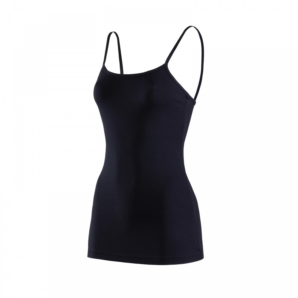 YILDIZ Y2186 KADIN SİYAH MODAL AYARLI İP ASKILI ATLET