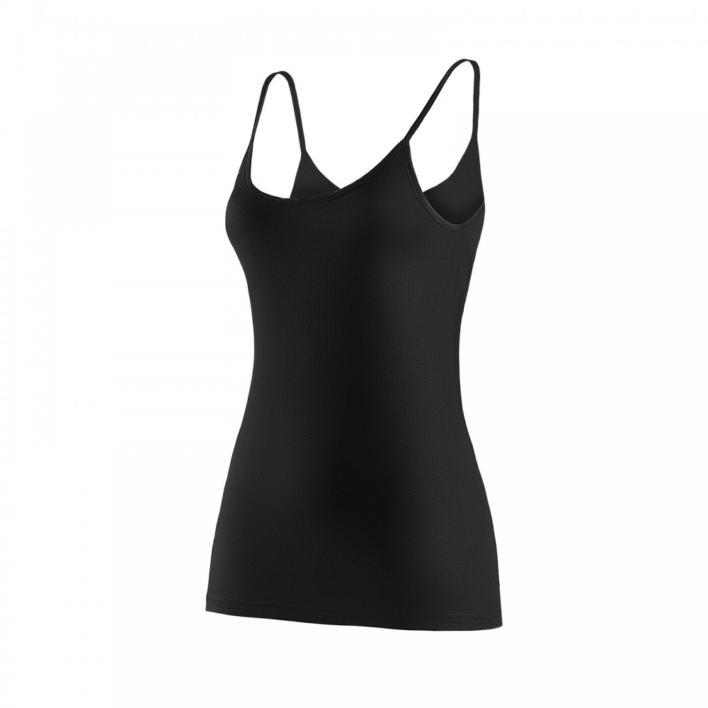 YILDIZ Y2246 KADIN SİYAH SÜPER İNCE İP ASKILI ATLET