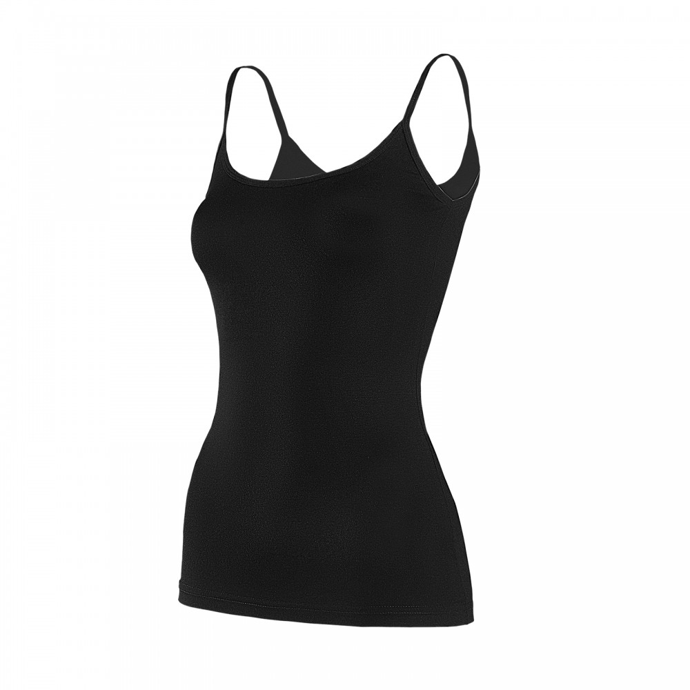 YILDIZ Y2361 KADIN SİYAH BAMBU KADIN İP ASKILI ATLET