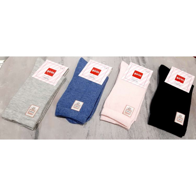 ŞİRİN 4150 SOKET DESENLİ LYCRALI LÜX KADIN ÇORABI