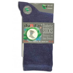 DÜNDAR 6999 KADIN PLUS BAMBU DİYABETİK ÇORAP (12 Lİ PAKET)