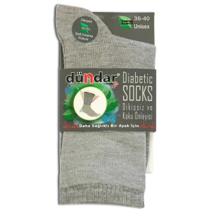 DÜNDAR 6999 KADIN PLUS BAMBU DİYABETİK ÇORAP (12 Lİ PAKET)